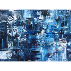 'Prussian Blue', 150 x 120 cm