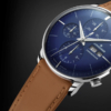 Meister Chronoscope Sunray Brush Blue